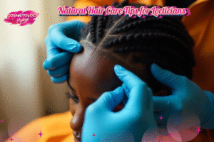 Natural hair care Scalp care for healthy locs by a professional loctician