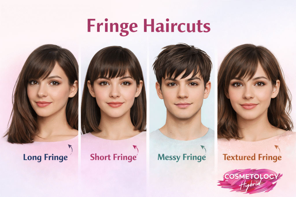 Fringe Haircut Explained Styles, Face Shapes, and Modern Trends