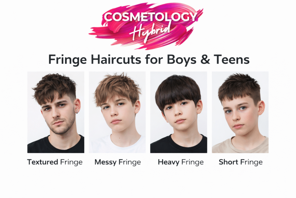 Fringe Haircuts for Boys & Teens