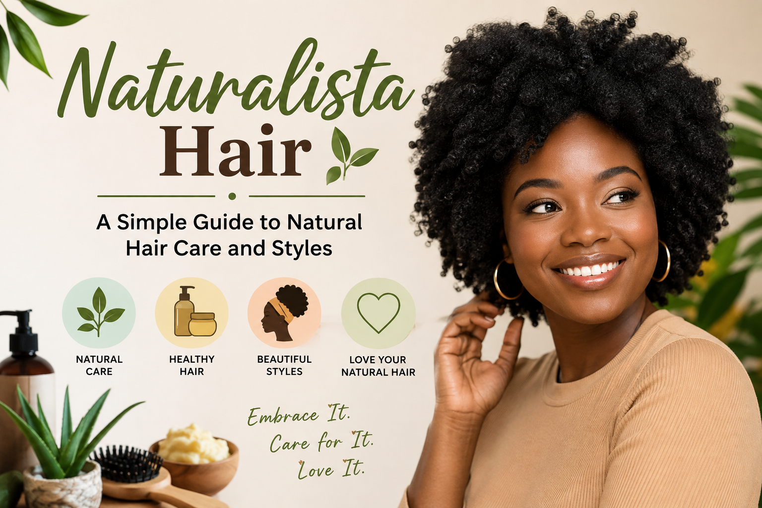 Naturalista Hair: A Simple Guide to Natural Hair Care and Styles