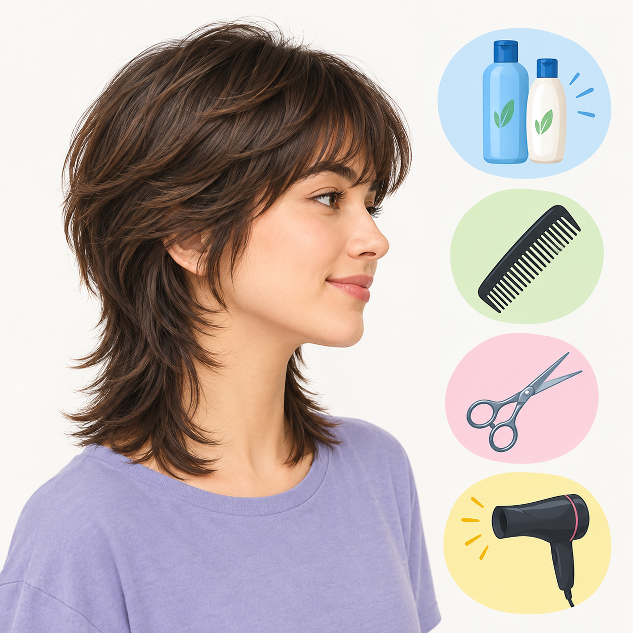 How to Maintain a Ladies’ Mullet