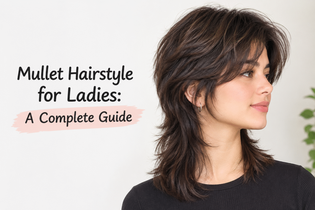 Mullet Hairstyle for Ladies